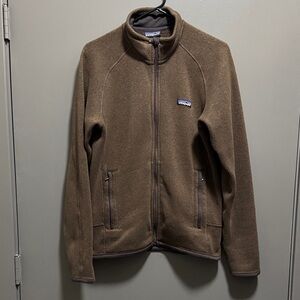 Patagonia Men's Tan Fleece Jacket